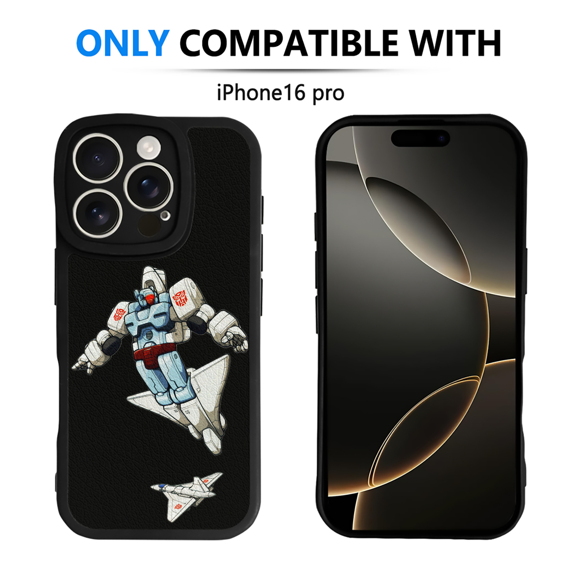 （画像用）  【iPhone 16シリーズ対応】シリコンスマホケース（レザー調） 材質：シリコン
